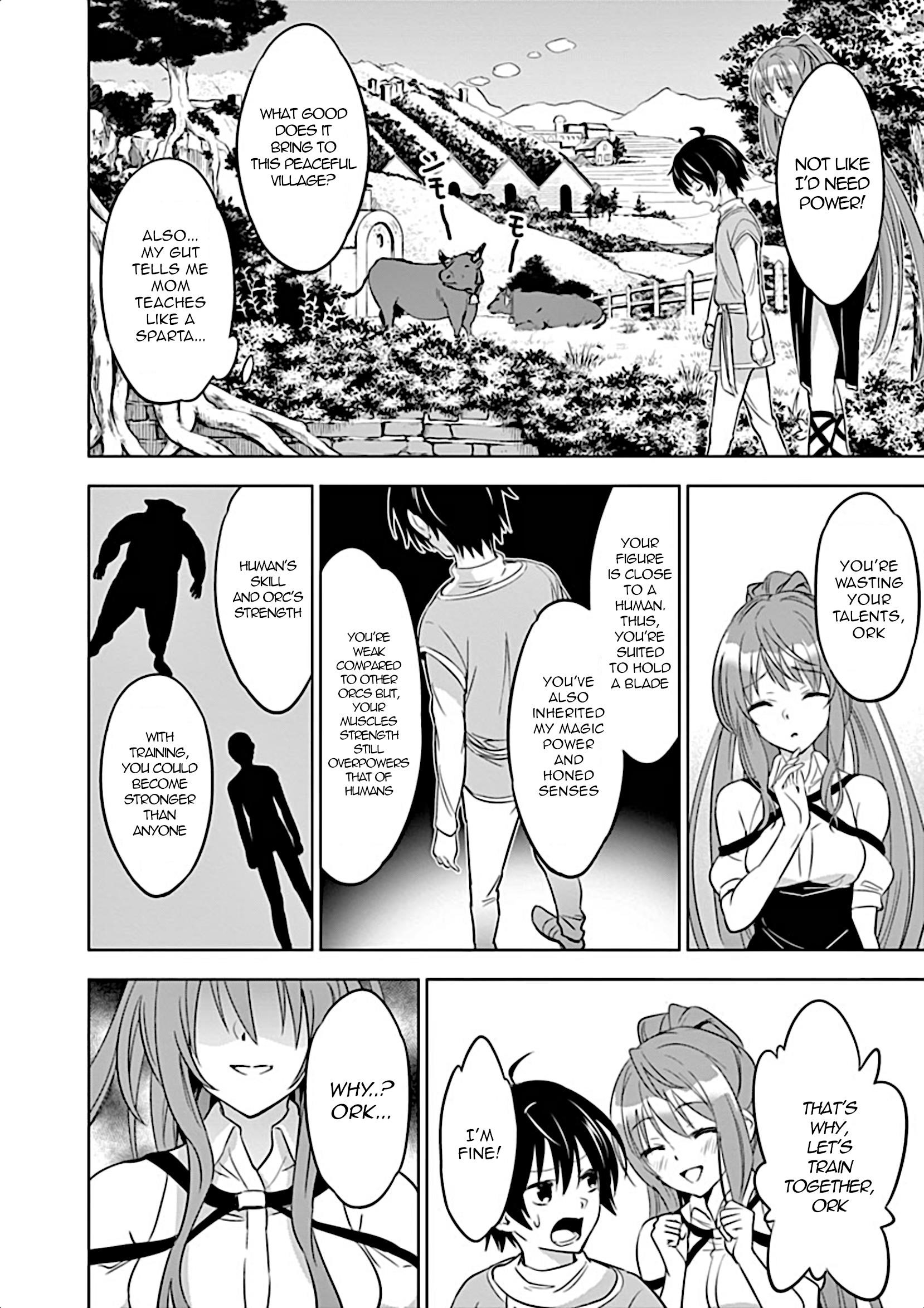 Shijou Saikyou Orc-San No Tanoshii Tanetsuke Harem Zukuri Chapter 1 - Page 11 in English