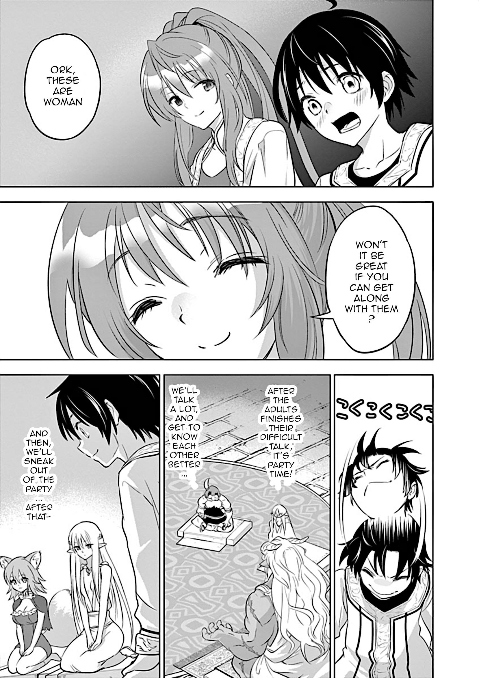 Shijou Saikyou Orc-San No Tanoshii Tanetsuke Harem Zukuri Chapter 1 - Page 27 in English
