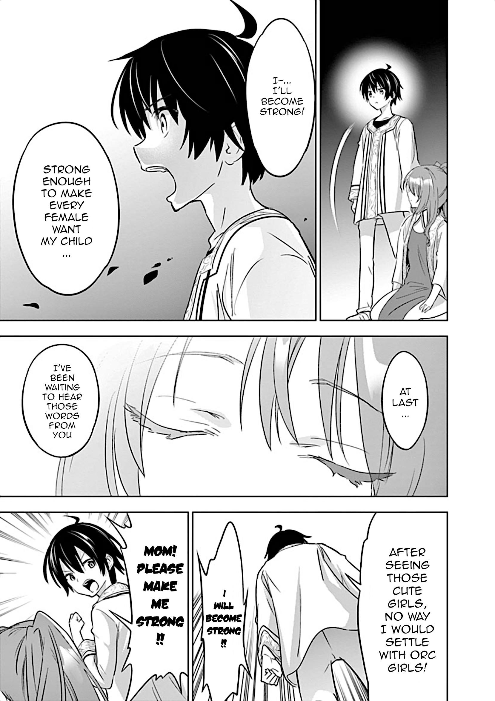 Shijou Saikyou Orc-San No Tanoshii Tanetsuke Harem Zukuri Chapter 1 - Page 33 in English
