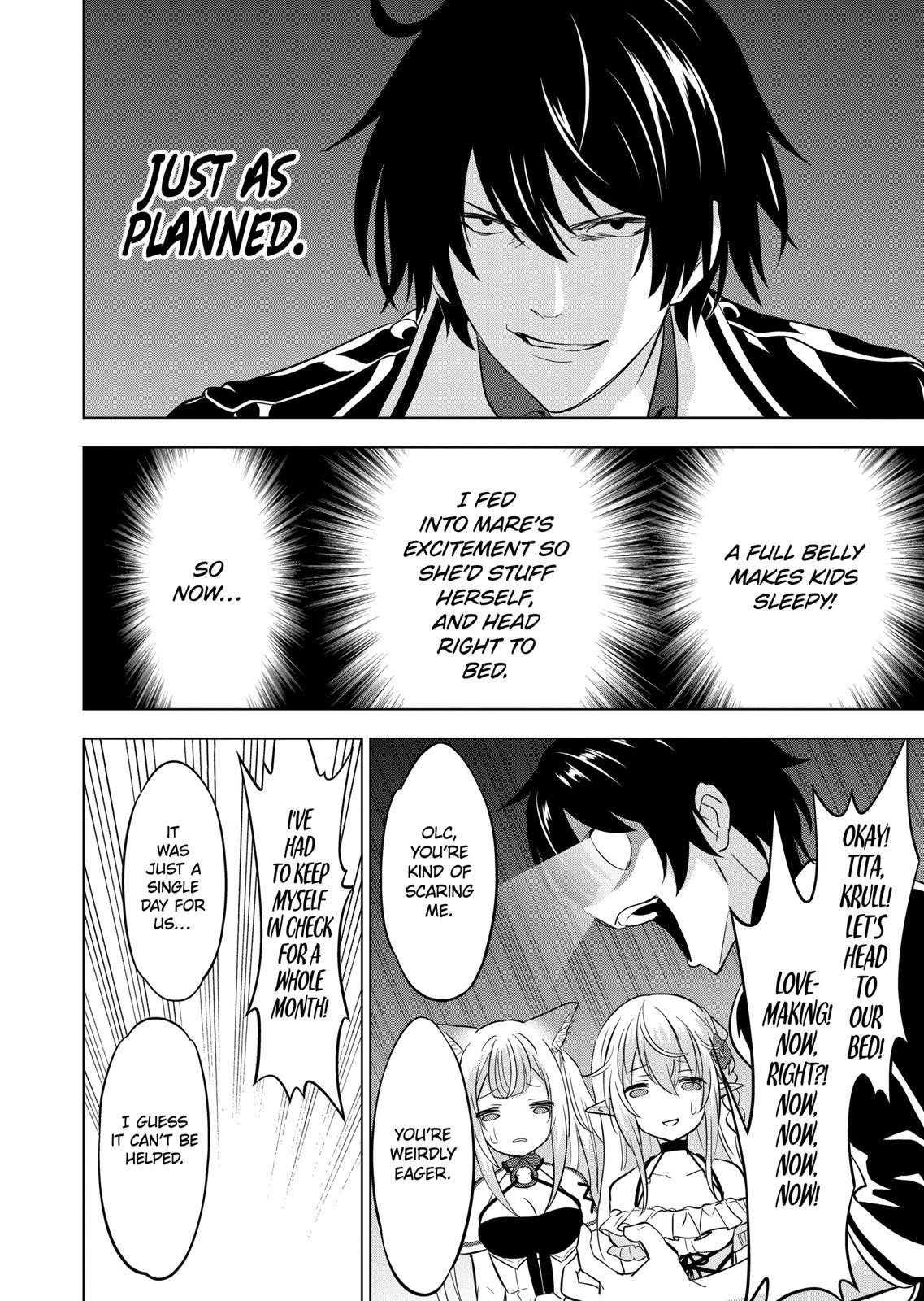 Shijou Saikyou Orc-San No Tanoshii Tanetsuke Harem Zukuri Chapter 104 - Page 10 in English