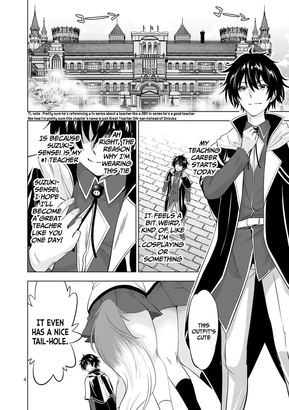 Shijou Saikyou Orc-San No Tanoshii Tanetsuke Harem Zukuri Chapter 113.1 - Page 4 in English