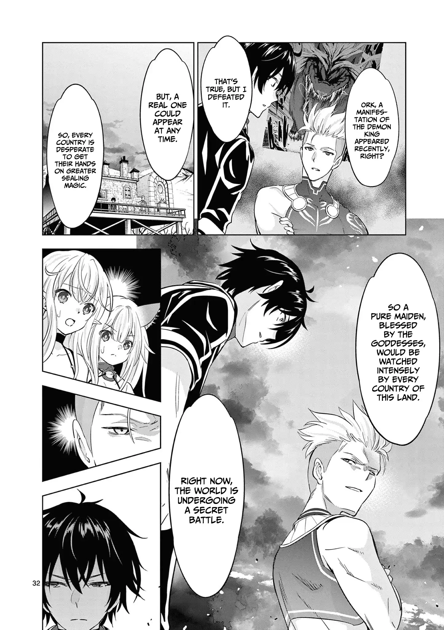 Shijou Saikyou Orc-San No Tanoshii Tanetsuke Harem Zukuri Chapter 113.2 - Page 4 in English