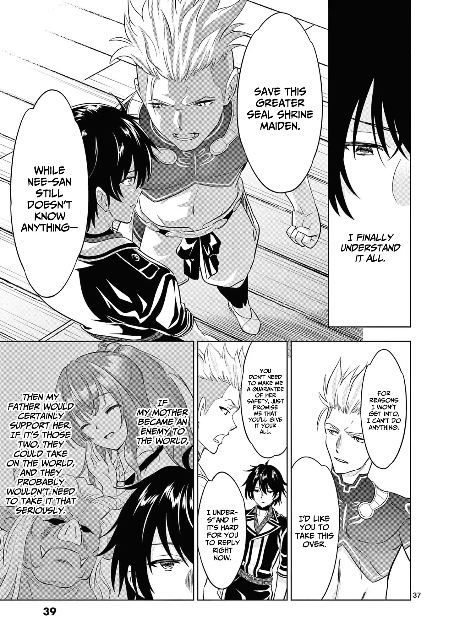 Shijou Saikyou Orc-San No Tanoshii Tanetsuke Harem Zukuri Chapter 113.2 - Page 9 in English