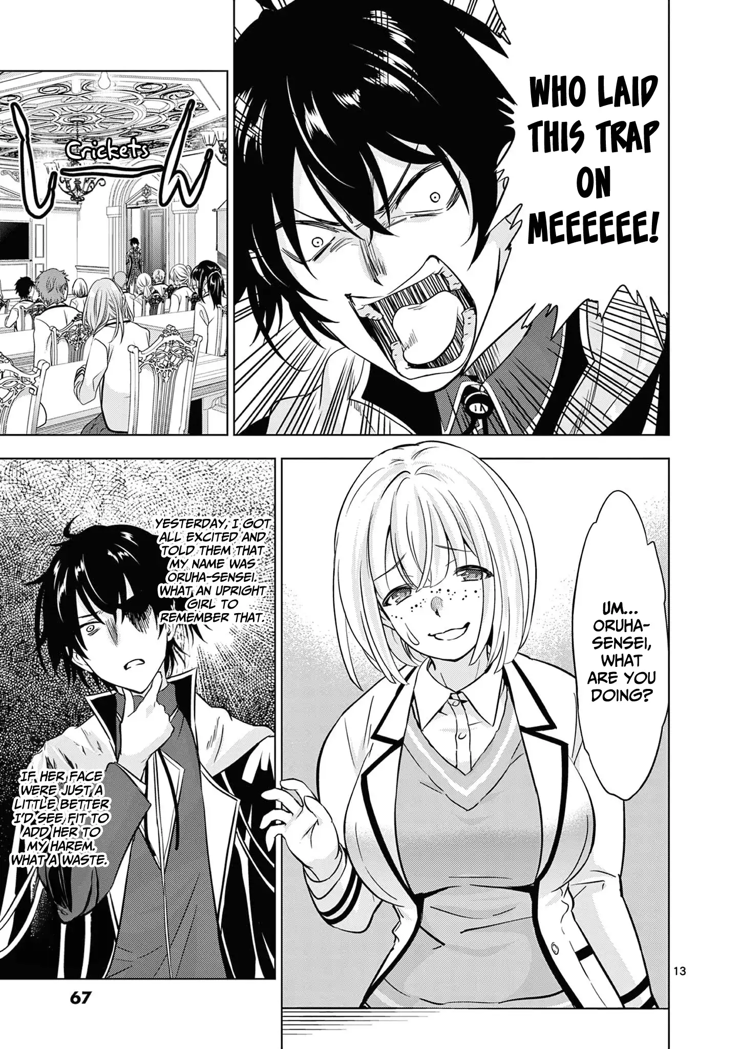 Shijou Saikyou Orc-San No Tanoshii Tanetsuke Harem Zukuri Chapter 114 - Page 14 in English