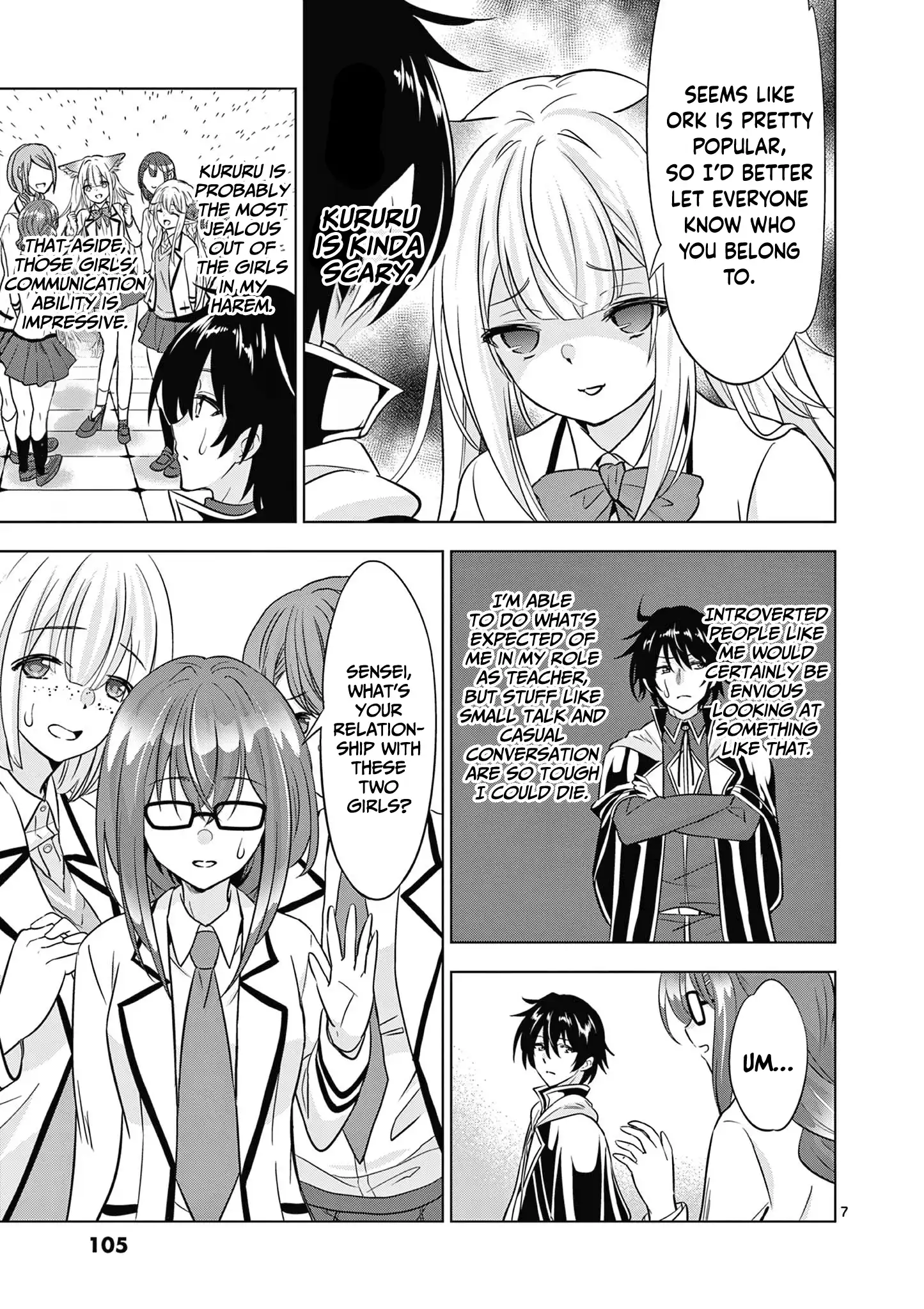 Shijou Saikyou Orc-San No Tanoshii Tanetsuke Harem Zukuri Chapter 116 - Page 8 in English