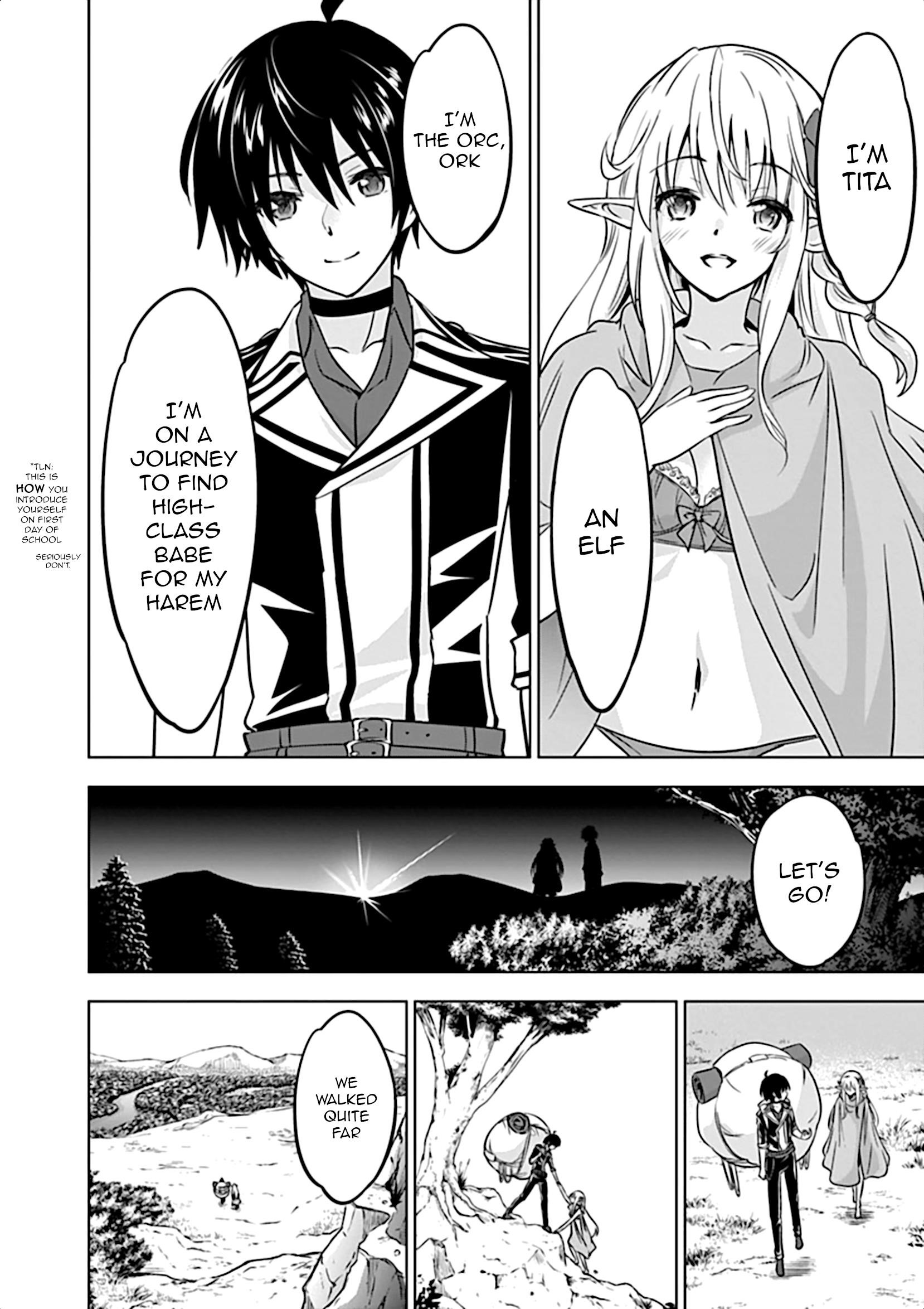 Shijou Saikyou Orc-San No Tanoshii Tanetsuke Harem Zukuri Chapter 13 - Page 9 in English