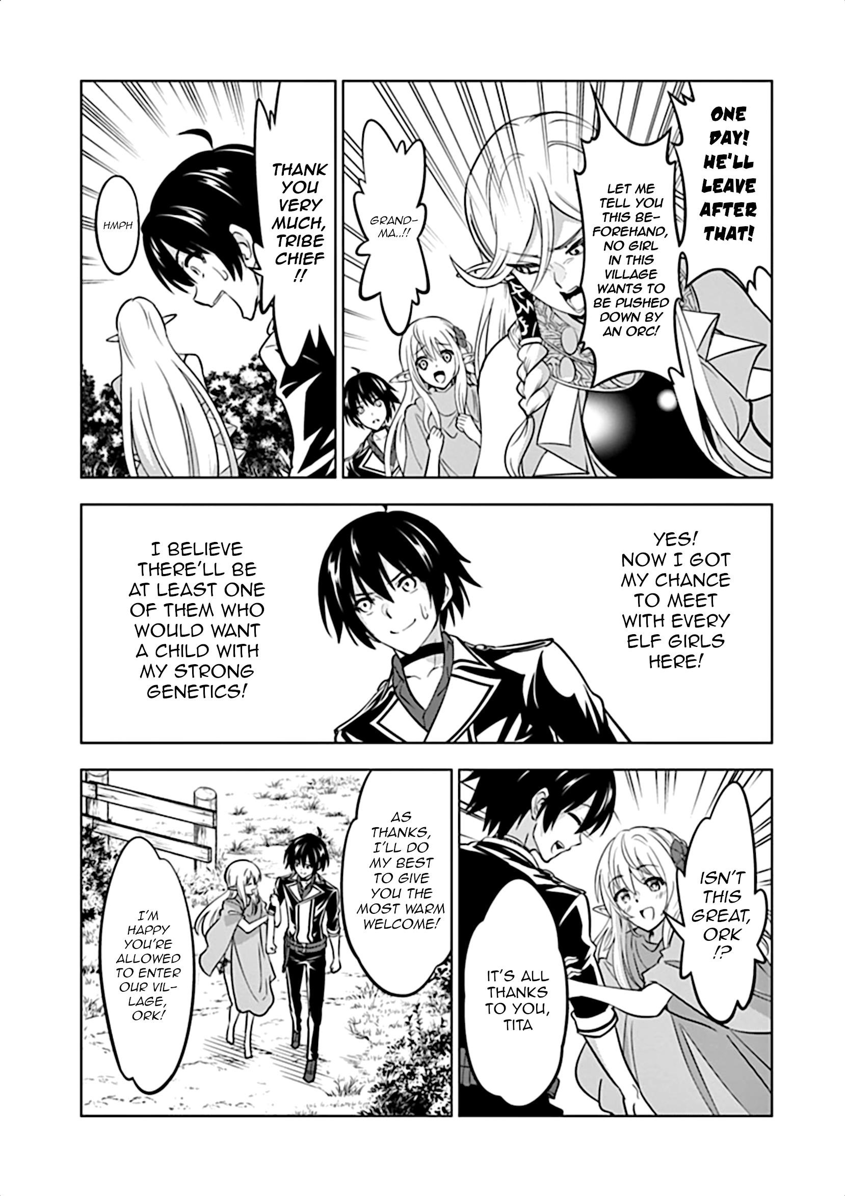 Shijou Saikyou Orc-San No Tanoshii Tanetsuke Harem Zukuri Chapter 14 - Page 15 in English