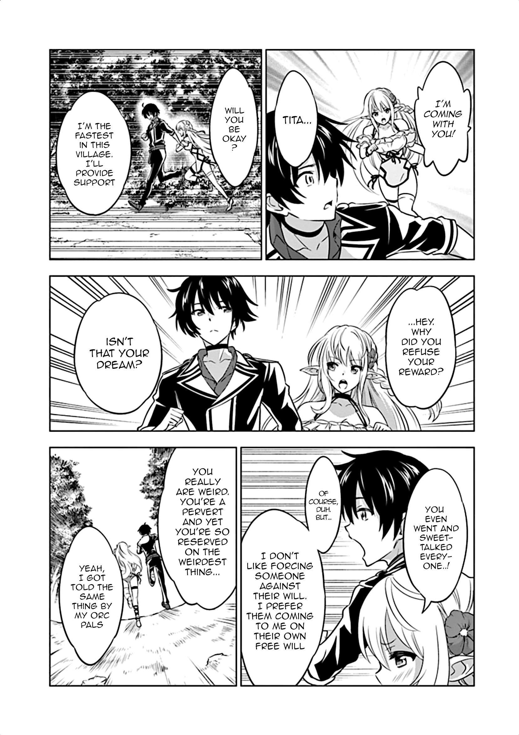 Shijou Saikyou Orc-San No Tanoshii Tanetsuke Harem Zukuri Chapter 18.5 - Page 11 in English