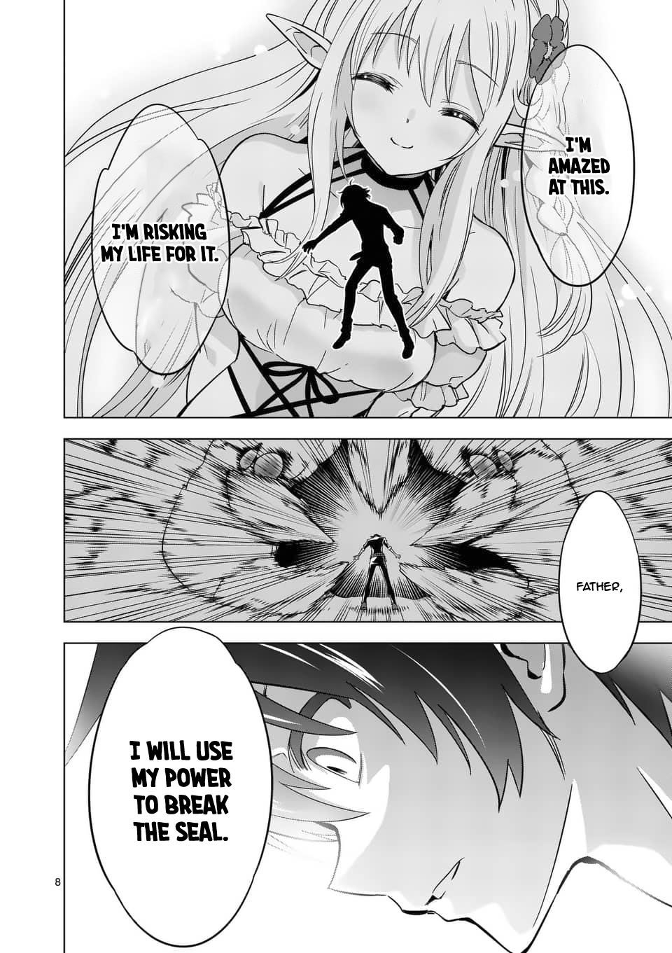 Shijou Saikyou Orc-San No Tanoshii Tanetsuke Harem Zukuri Chapter 21 - Page 8 in English