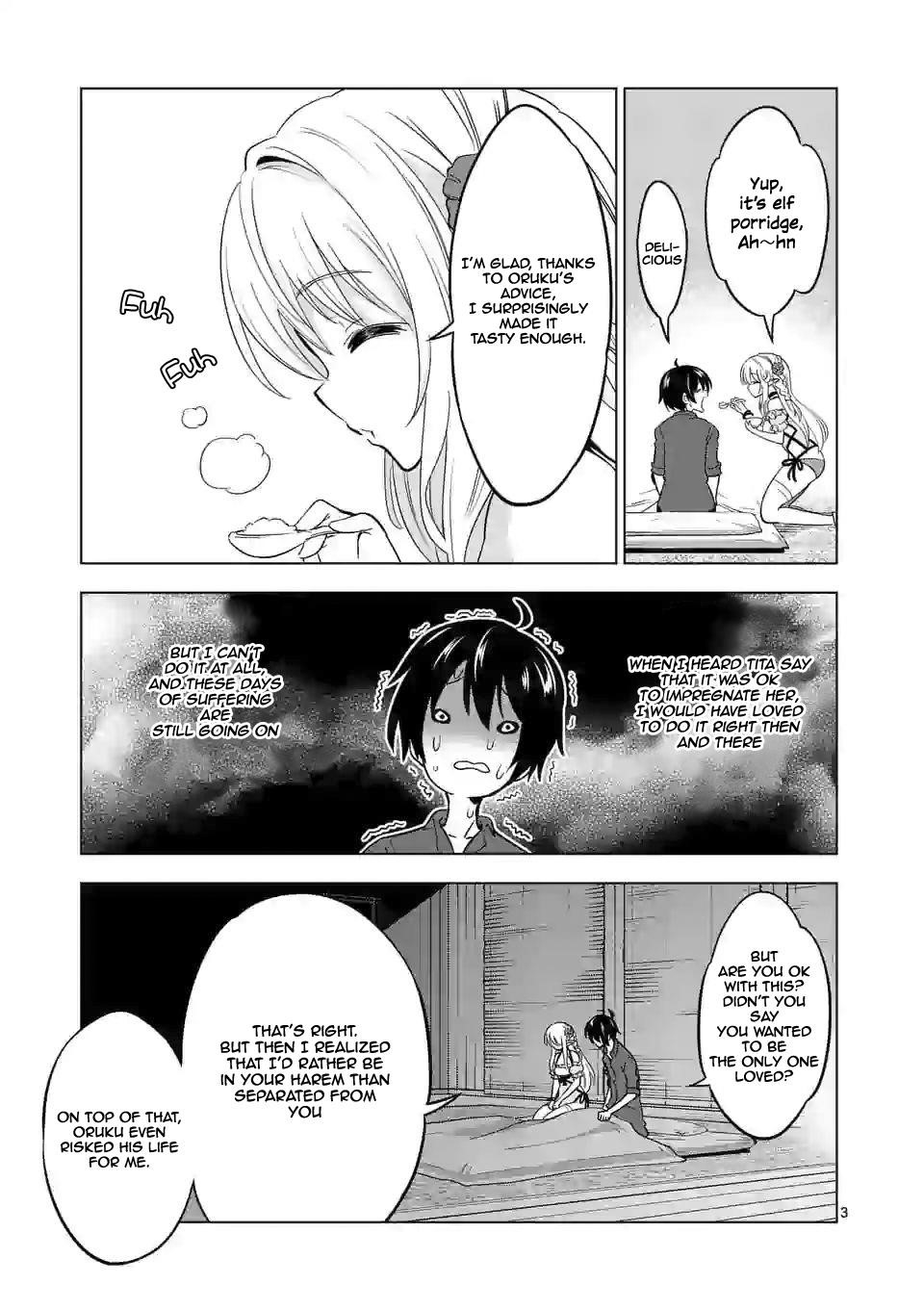 Shijou Saikyou Orc-San No Tanoshii Tanetsuke Harem Zukuri Chapter 22 - Page 3 in English