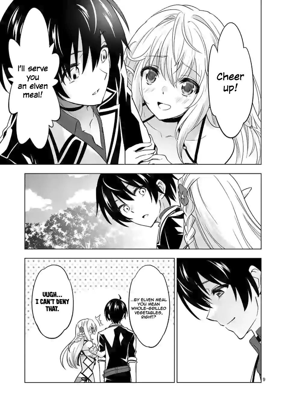 Shijou Saikyou Orc-San No Tanoshii Tanetsuke Harem Zukuri Chapter 24 - Page 9 in English
