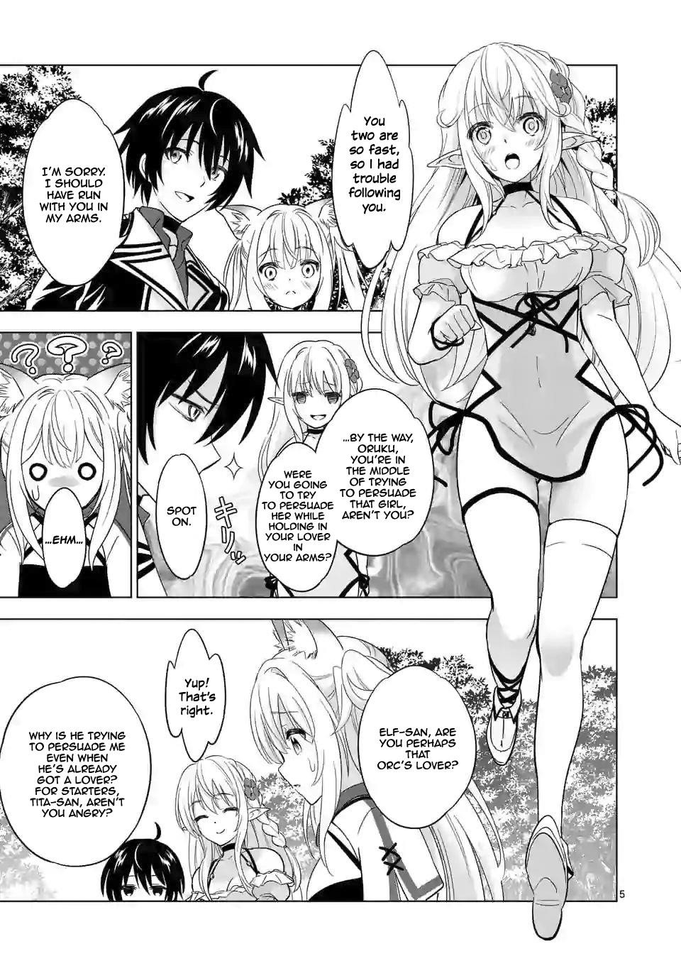 Shijou Saikyou Orc-San No Tanoshii Tanetsuke Harem Zukuri Chapter 27 - Page 4 in English