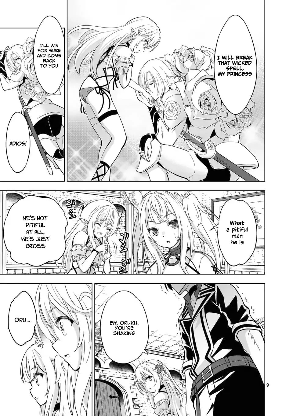 Shijou Saikyou Orc-San No Tanoshii Tanetsuke Harem Zukuri Chapter 30 - Page 9 in English
