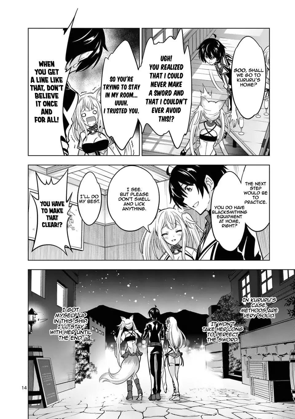 Shijou Saikyou Orc-San No Tanoshii Tanetsuke Harem Zukuri Chapter 33 - Page 14 in English