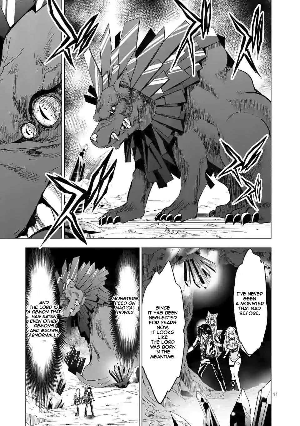 Shijou Saikyou Orc-San No Tanoshii Tanetsuke Harem Zukuri Chapter 34 - Page 11 in English