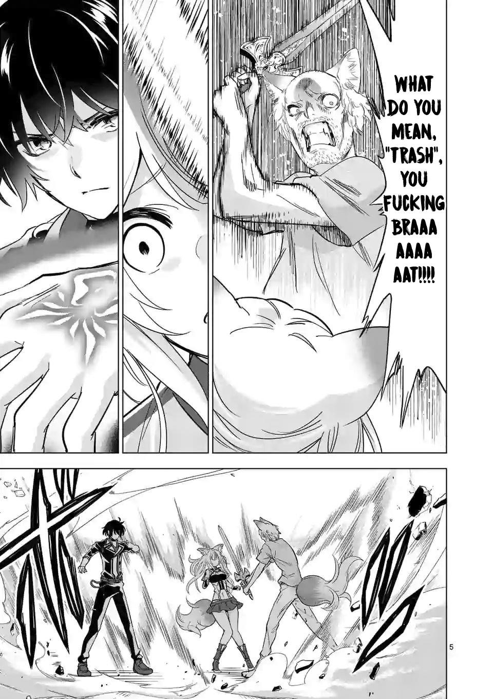 Shijou Saikyou Orc-San No Tanoshii Tanetsuke Harem Zukuri Chapter 36.1 - Page 5 in English
