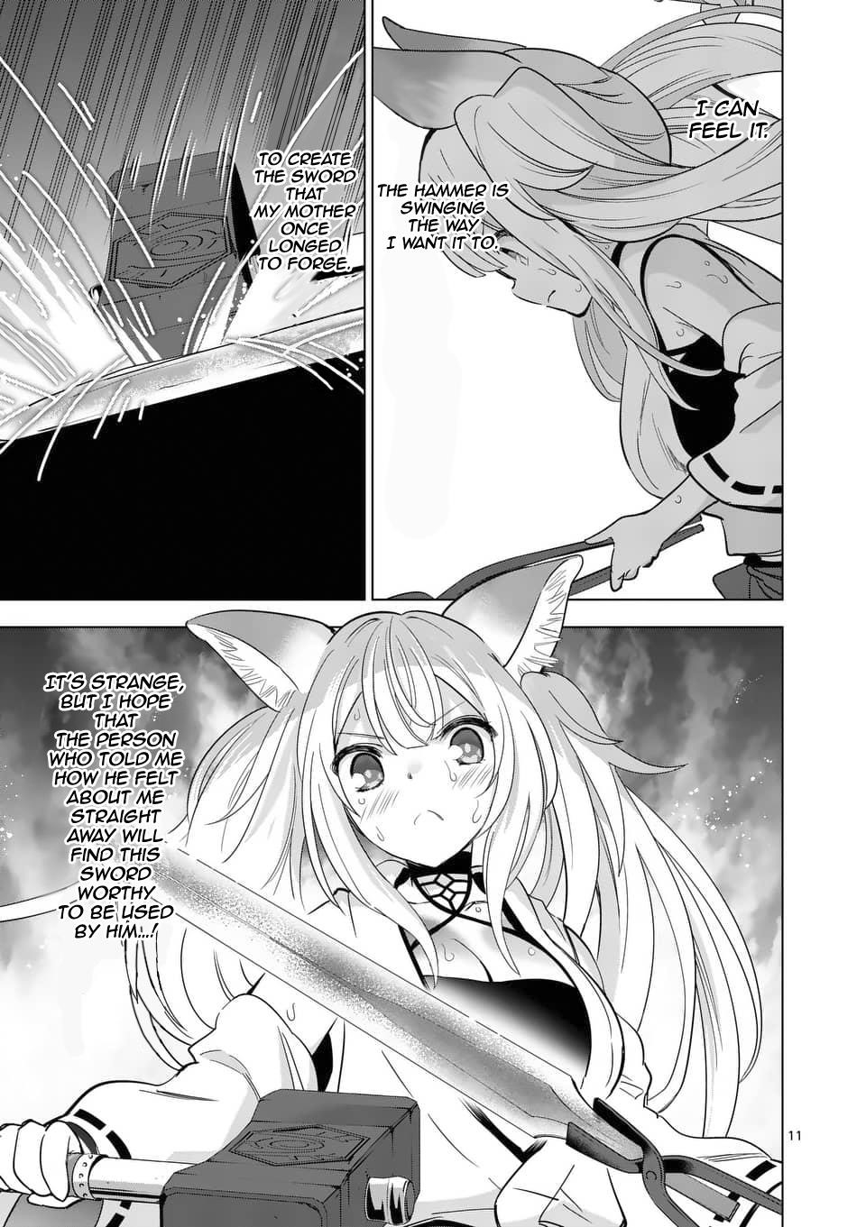 Shijou Saikyou Orc-San No Tanoshii Tanetsuke Harem Zukuri Chapter 38.1 - Page 11 in English