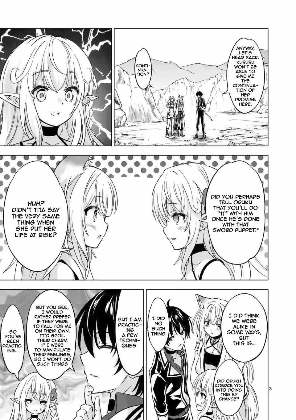 Shijou Saikyou Orc-San No Tanoshii Tanetsuke Harem Zukuri Chapter 40 - Page 3 in English