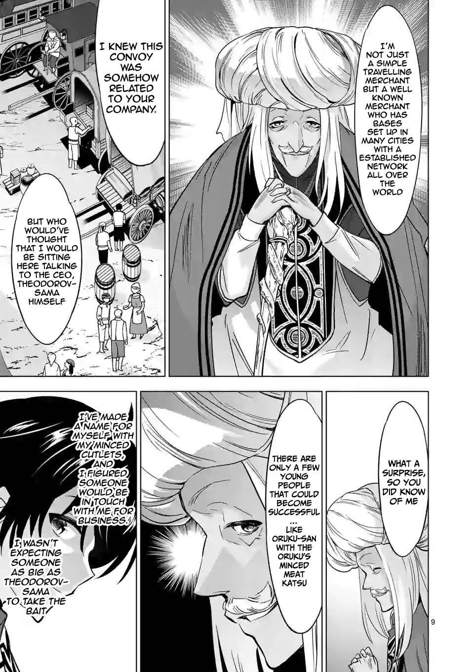 Shijou Saikyou Orc-San No Tanoshii Tanetsuke Harem Zukuri Chapter 41.1 - Page 9 in English