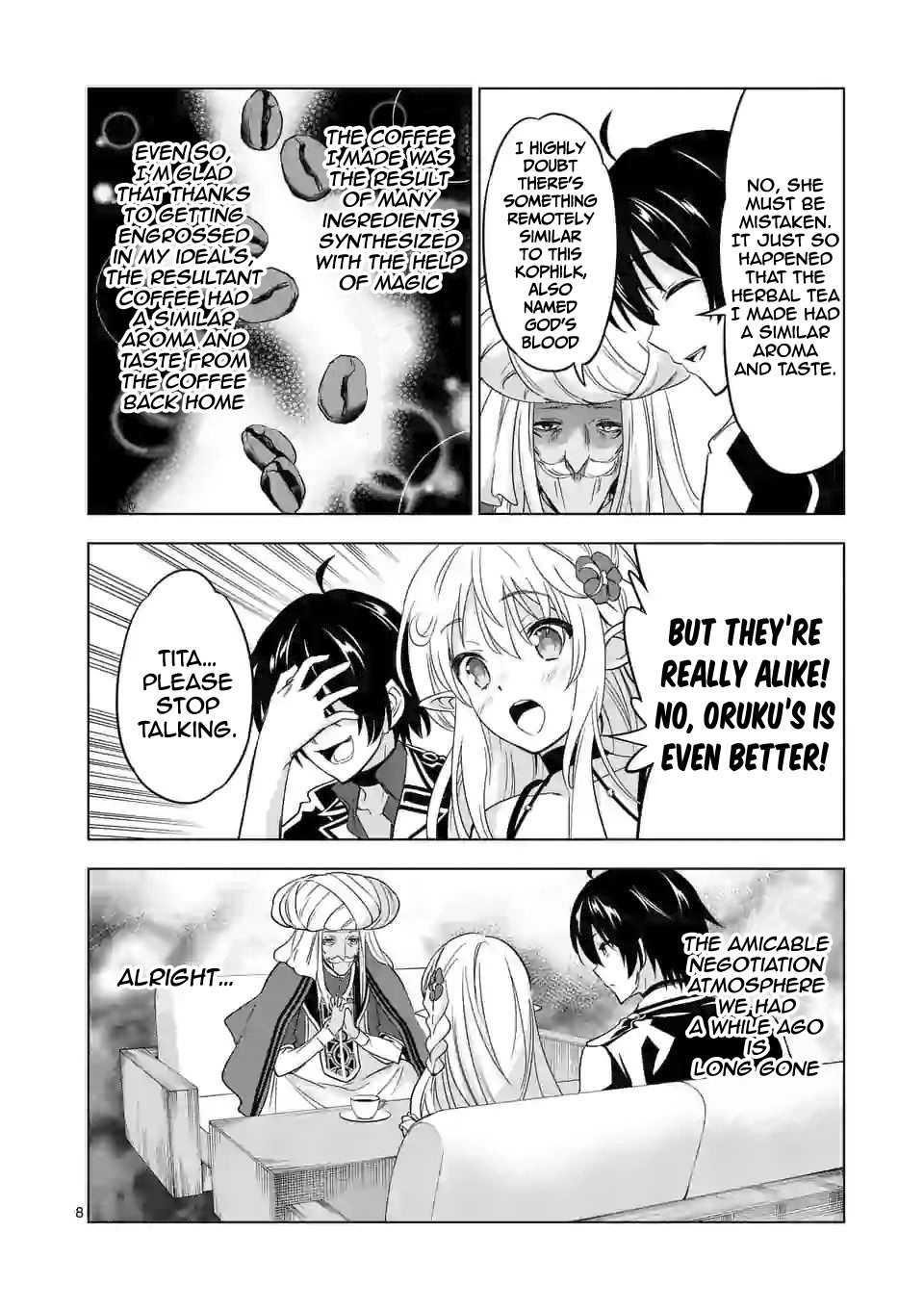 Shijou Saikyou Orc-San No Tanoshii Tanetsuke Harem Zukuri Chapter 42 - Page 8 in English