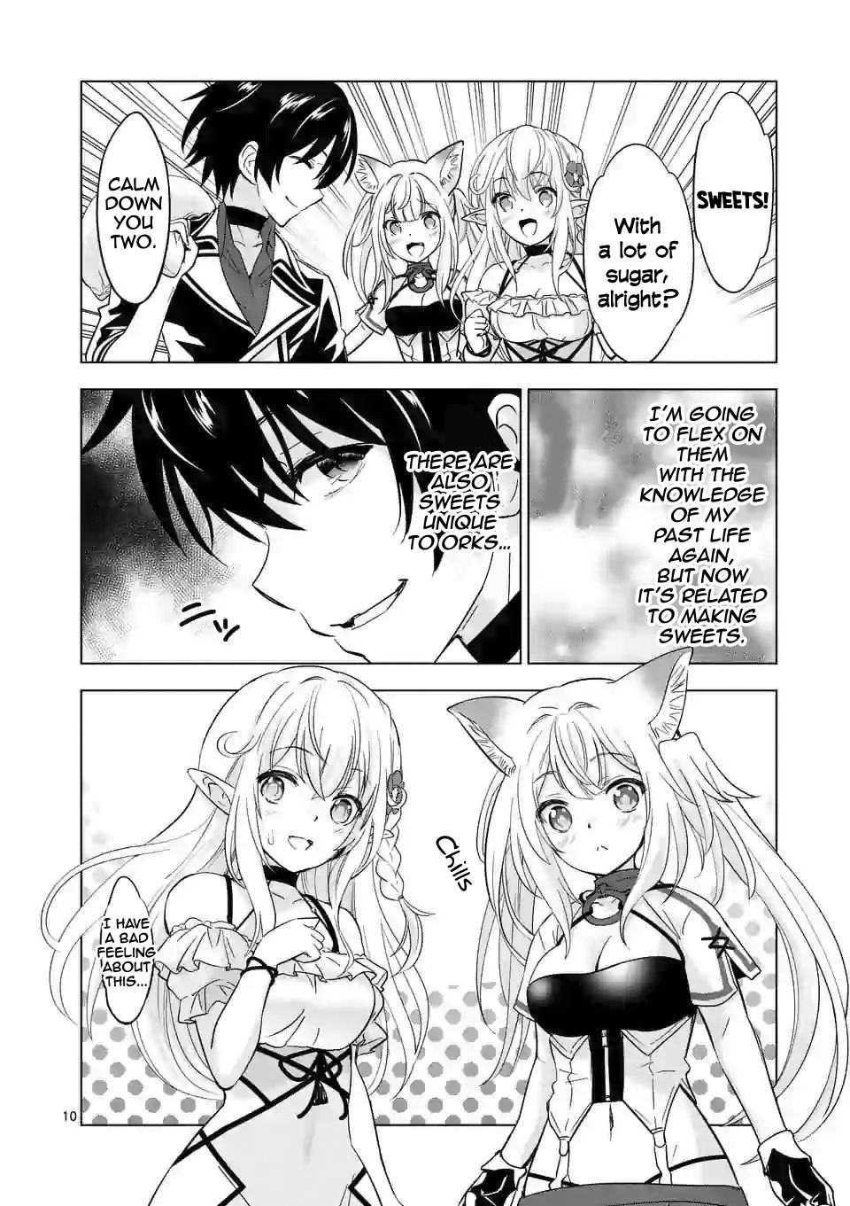 Shijou Saikyou Orc-San No Tanoshii Tanetsuke Harem Zukuri Chapter 44 - Page 9 in English