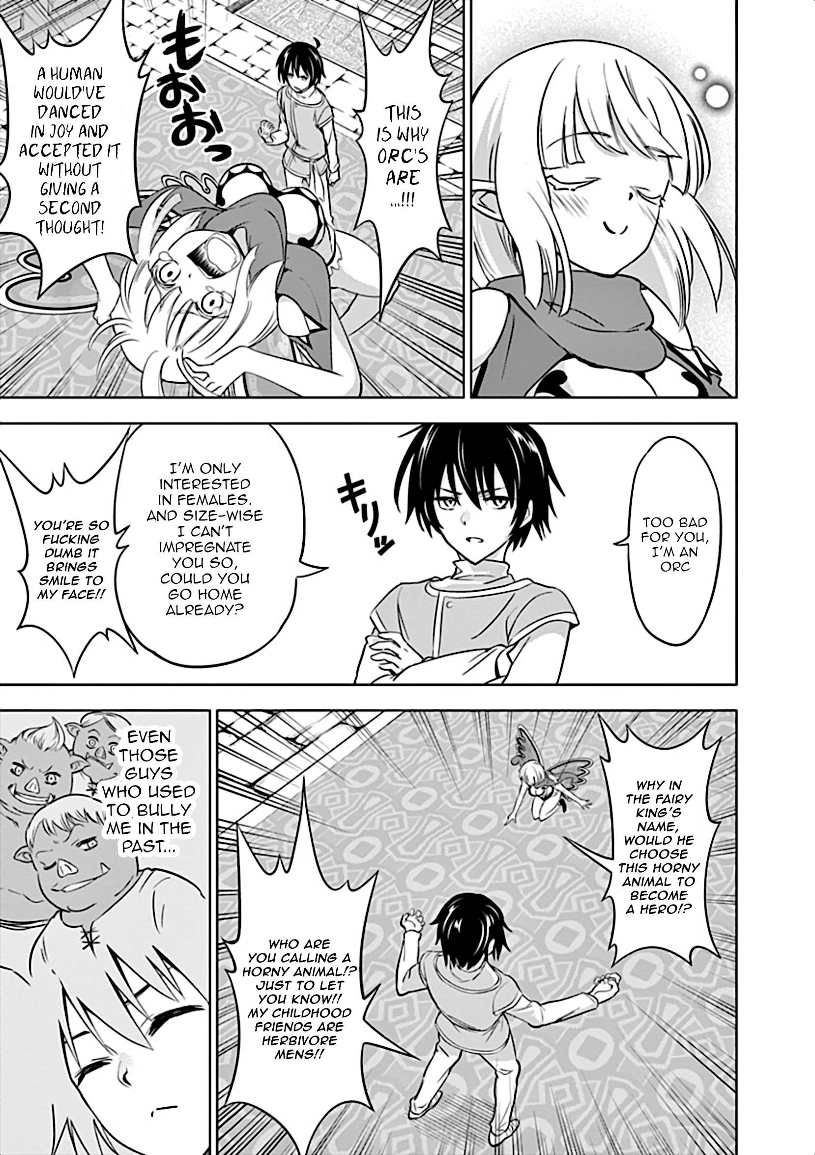Shijou Saikyou Orc-San No Tanoshii Tanetsuke Harem Zukuri Chapter 7 - Page 4 in English