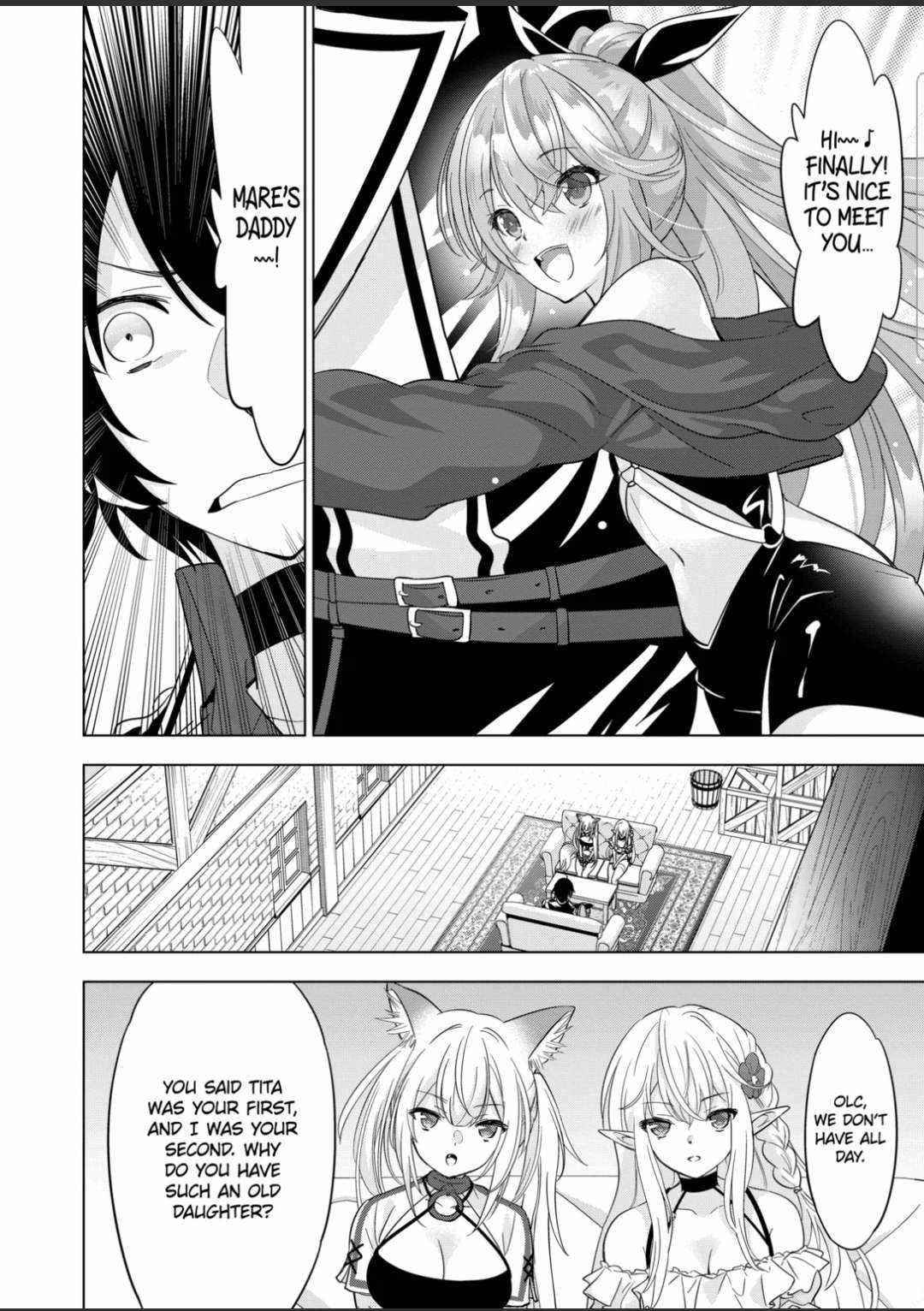 Shijou Saikyou Orc-San No Tanoshii Tanetsuke Harem Zukuri Chapter 84 - Page 4 in English