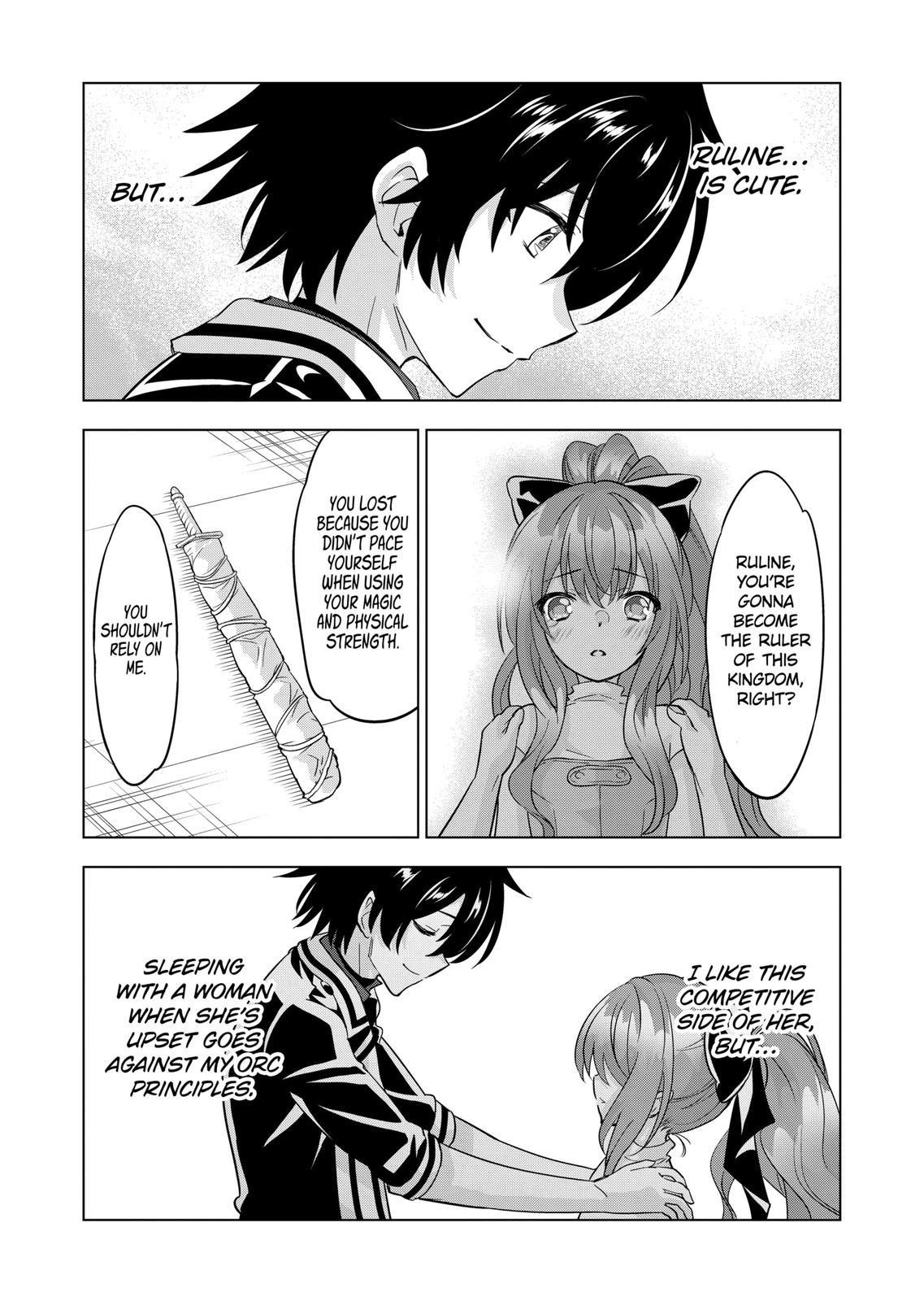 Shijou Saikyou Orc-San No Tanoshii Tanetsuke Harem Zukuri Chapter 88.1 - Page 5 in English