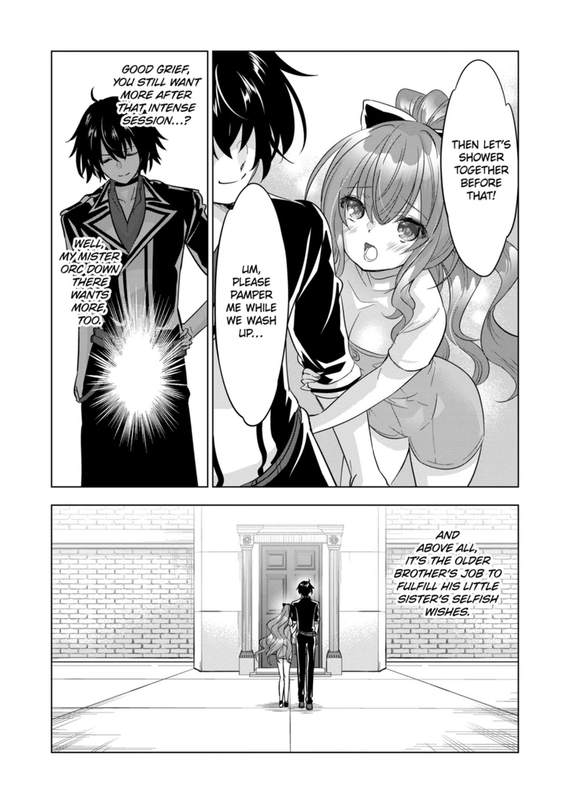 Shijou Saikyou Orc-San No Tanoshii Tanetsuke Harem Zukuri Chapter 89 - Page 13 in English