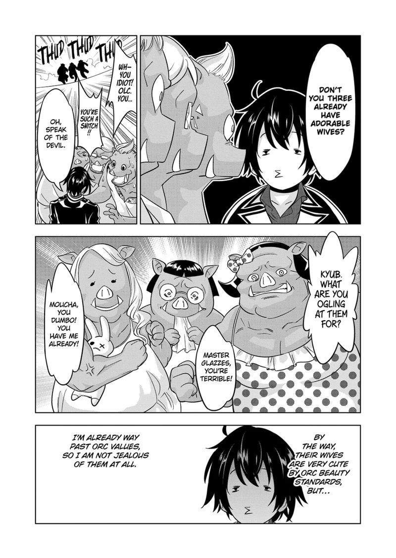 Shijou Saikyou Orc-San No Tanoshii Tanetsuke Harem Zukuri Chapter 91 - Page 14 in English
