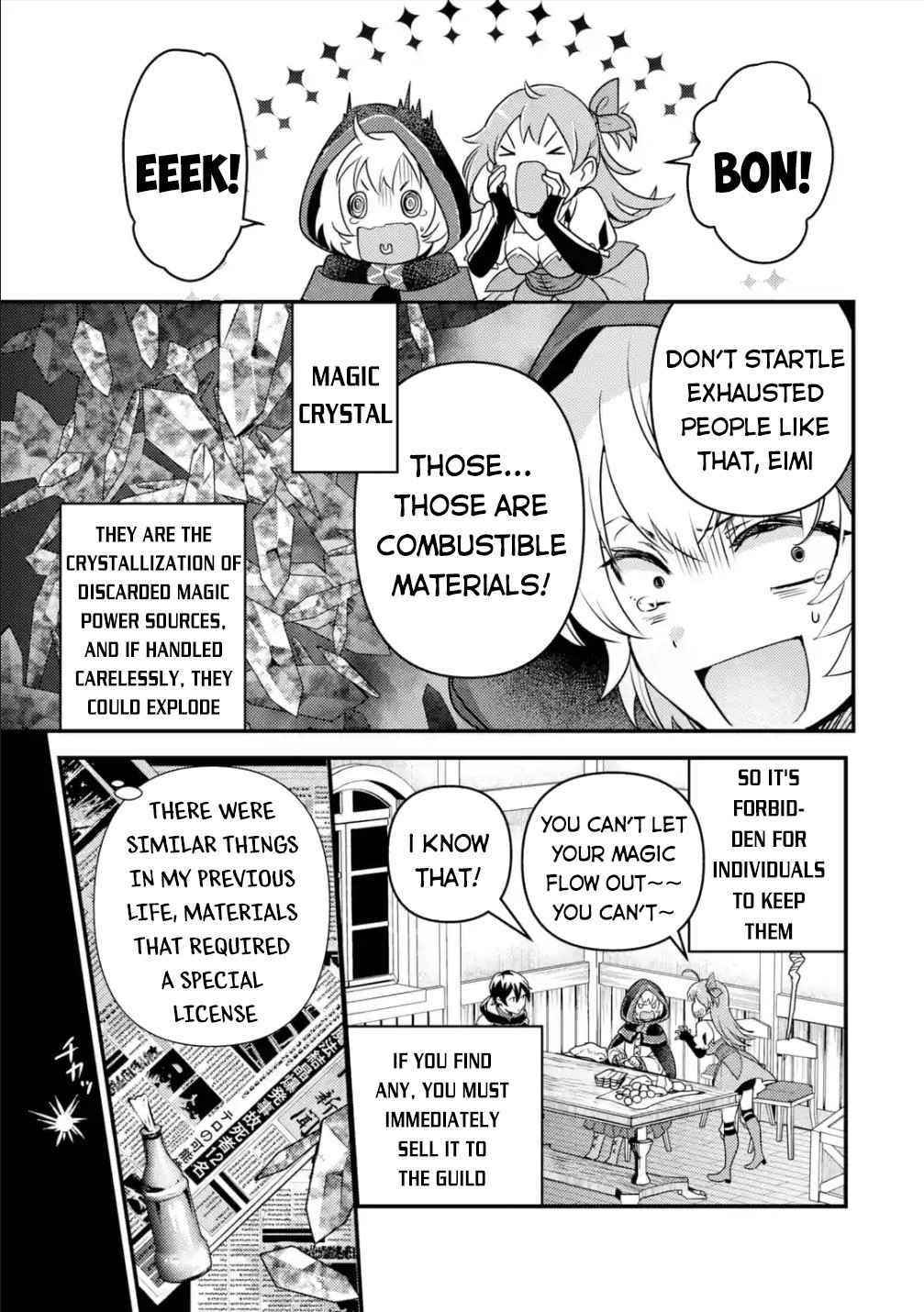 Isekai Tensei de Kenja ni Natte Boukensha Seikatsu Chapter 10 - Page 9 in English