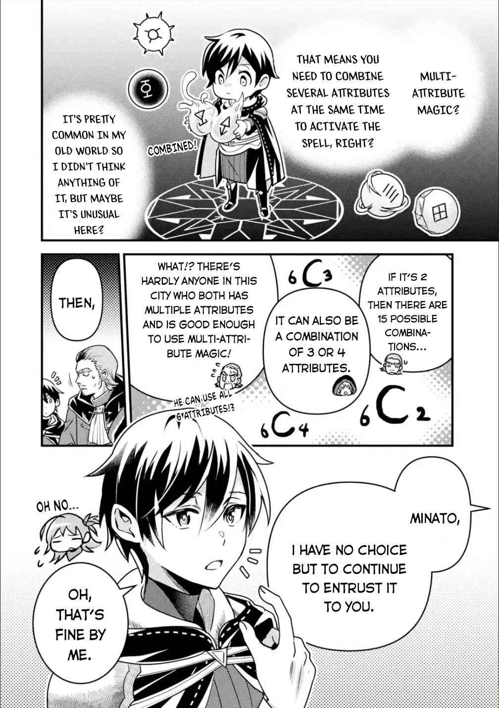 Isekai Tensei de Kenja ni Natte Boukensha Seikatsu Chapter 12 - Page 22 in English