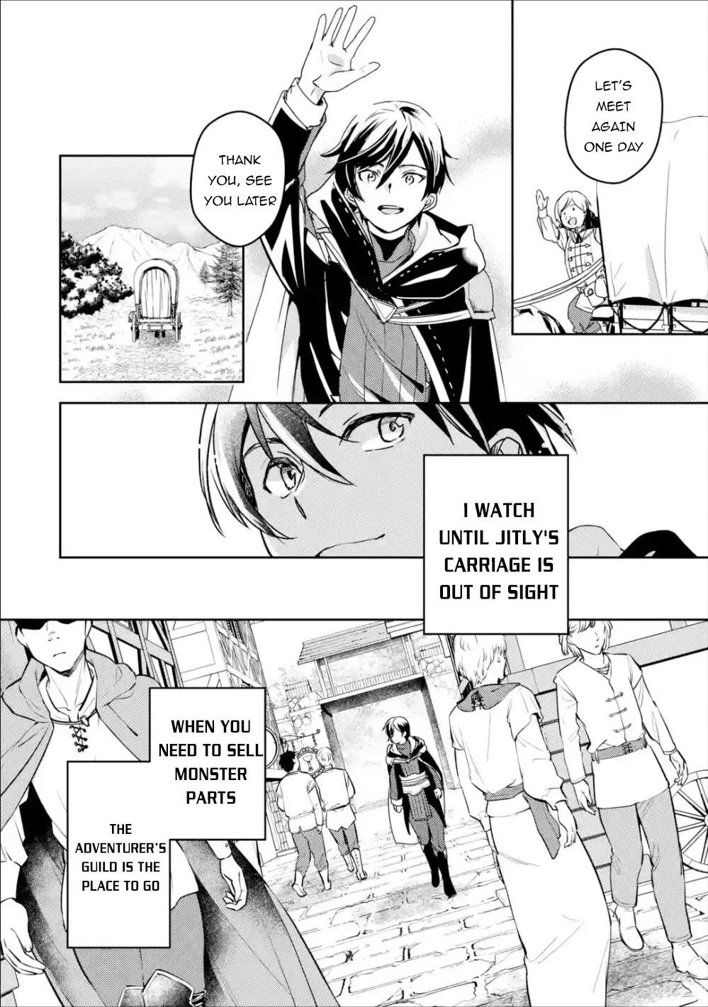 Isekai Tensei de Kenja ni Natte Boukensha Seikatsu Chapter 2.1 - Page 7 in English