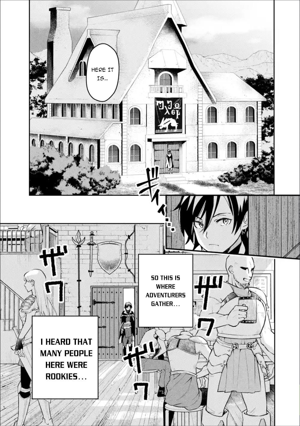 Isekai Tensei de Kenja ni Natte Boukensha Seikatsu Chapter 2.1 - Page 8 in English