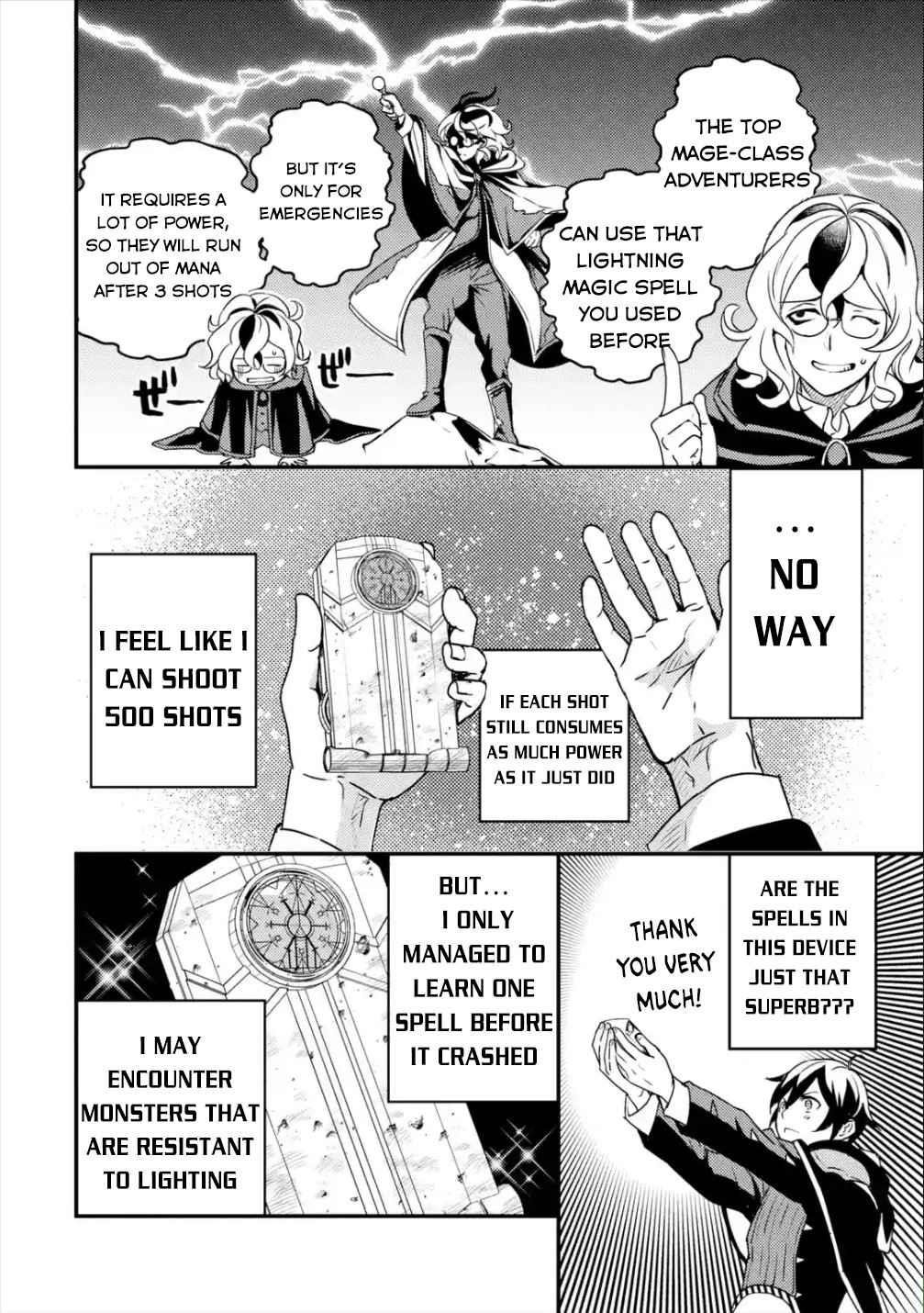 Isekai Tensei de Kenja ni Natte Boukensha Seikatsu Chapter 3 - Page 18 in English