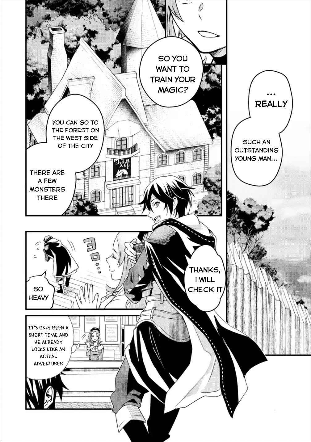 Isekai Tensei de Kenja ni Natte Boukensha Seikatsu Chapter 3 - Page 20 in English