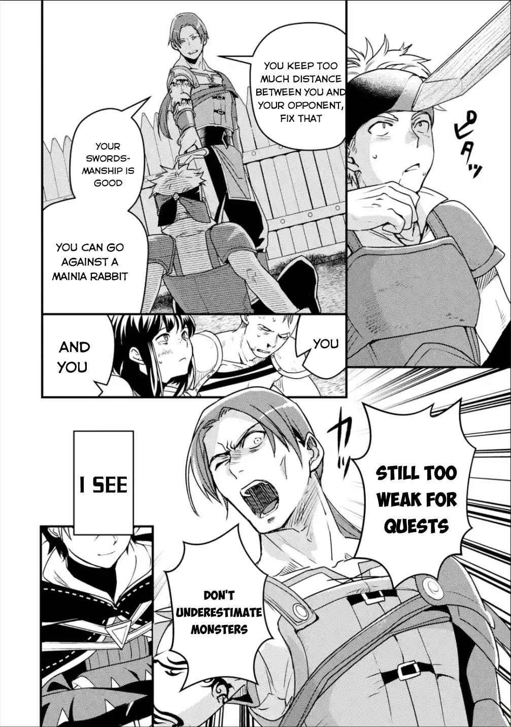 Isekai Tensei de Kenja ni Natte Boukensha Seikatsu Chapter 3 - Page 4 in English