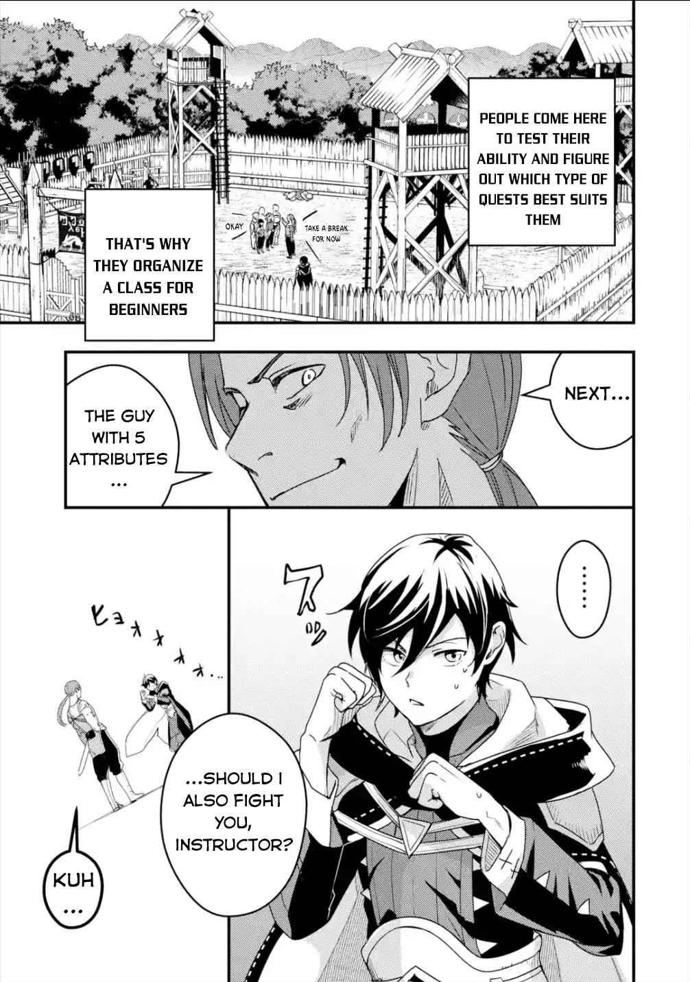 Isekai Tensei de Kenja ni Natte Boukensha Seikatsu Chapter 3 - Page 5 in English