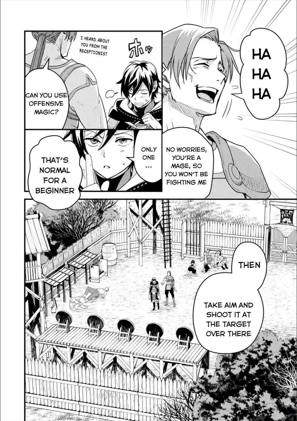 Isekai Tensei de Kenja ni Natte Boukensha Seikatsu Chapter 3 - Page 6 in English