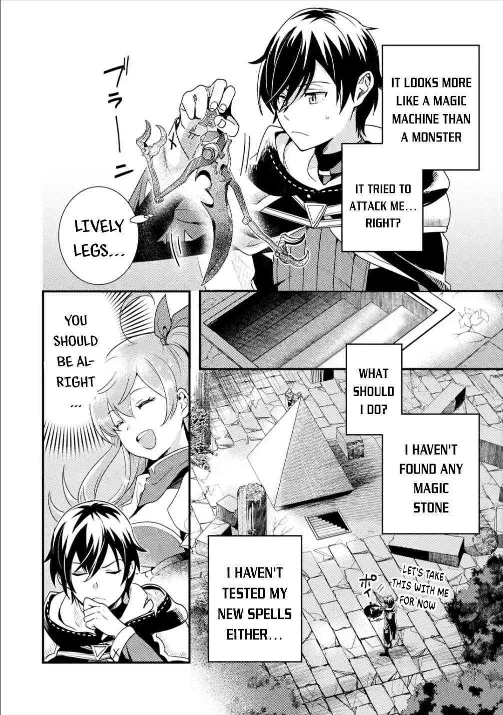 Isekai Tensei de Kenja ni Natte Boukensha Seikatsu Chapter 4 - Page 24 in English