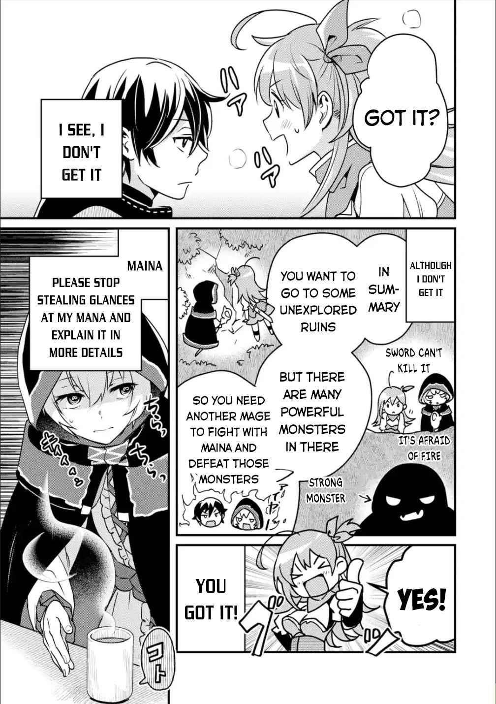 Isekai Tensei de Kenja ni Natte Boukensha Seikatsu Chapter 6 - Page 17 in English