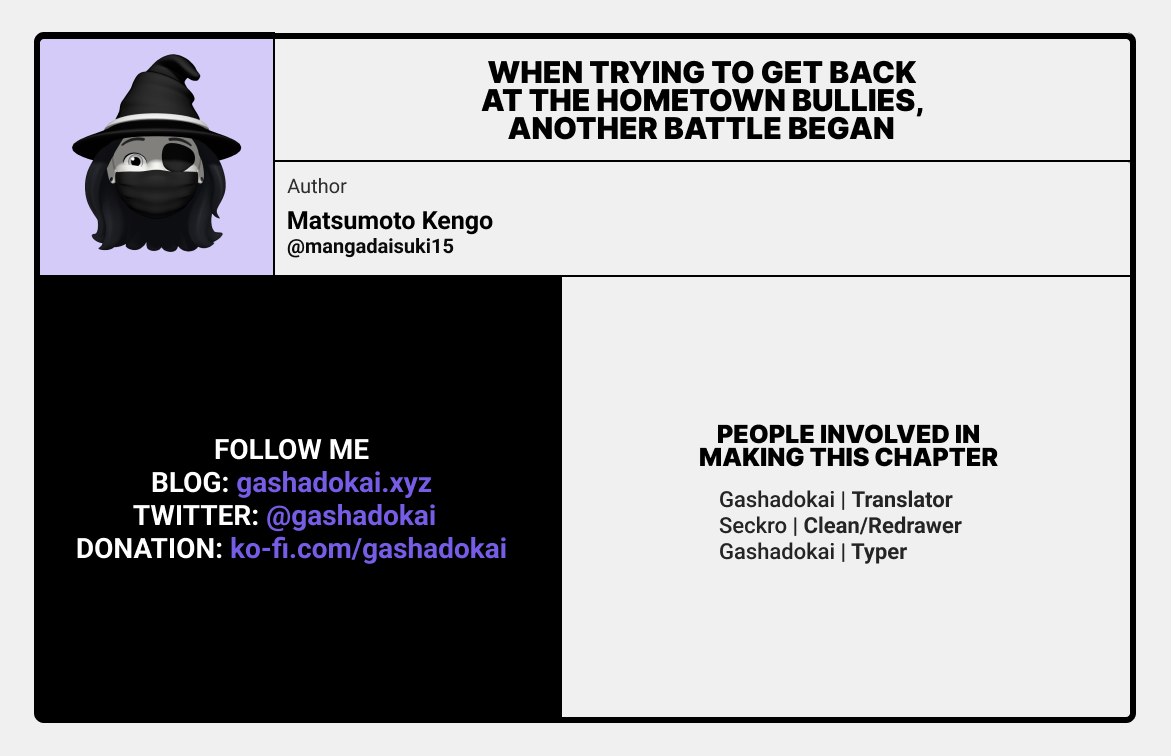 When Trying To Get Back At The Hometown Bullies, Another Battle Began Chapter 2 - Page 20 in English