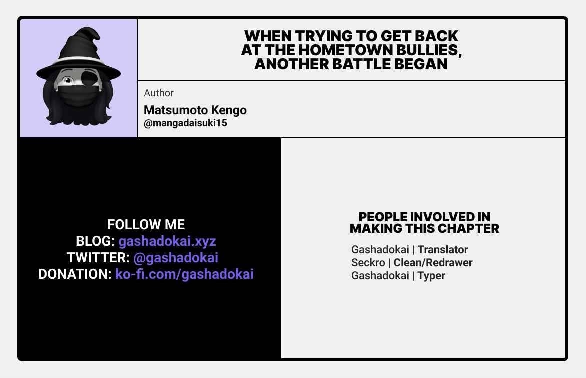 When Trying To Get Back At The Hometown Bullies, Another Battle Began Chapter 6 - Page 21 in English