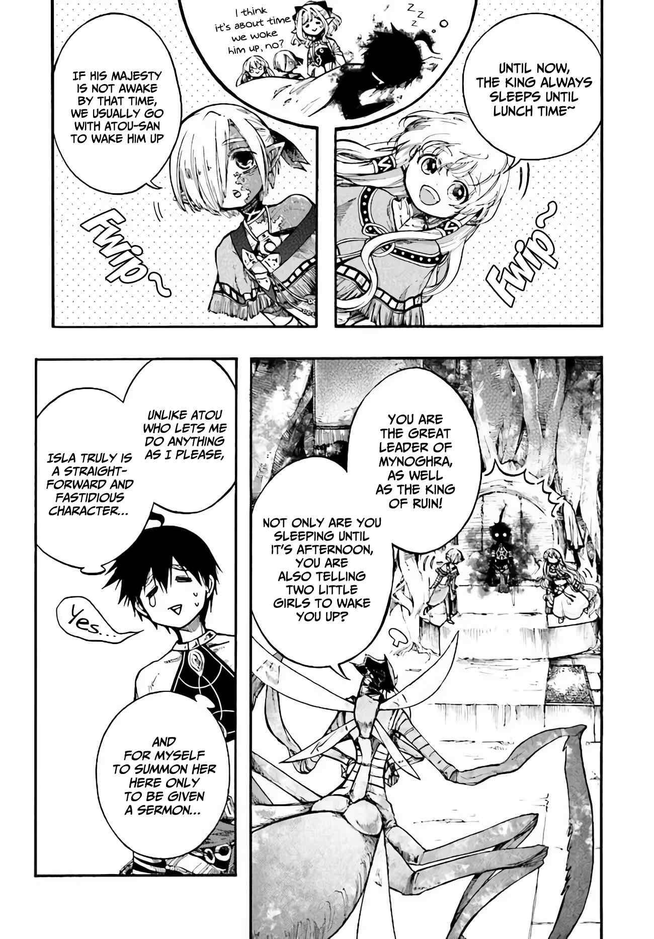 Isekai Apocalypse Mynoghra ~The Conquest Of The World Starts With The Civilization Of Ruin~ Chapter 14.1 - Page 3 in English