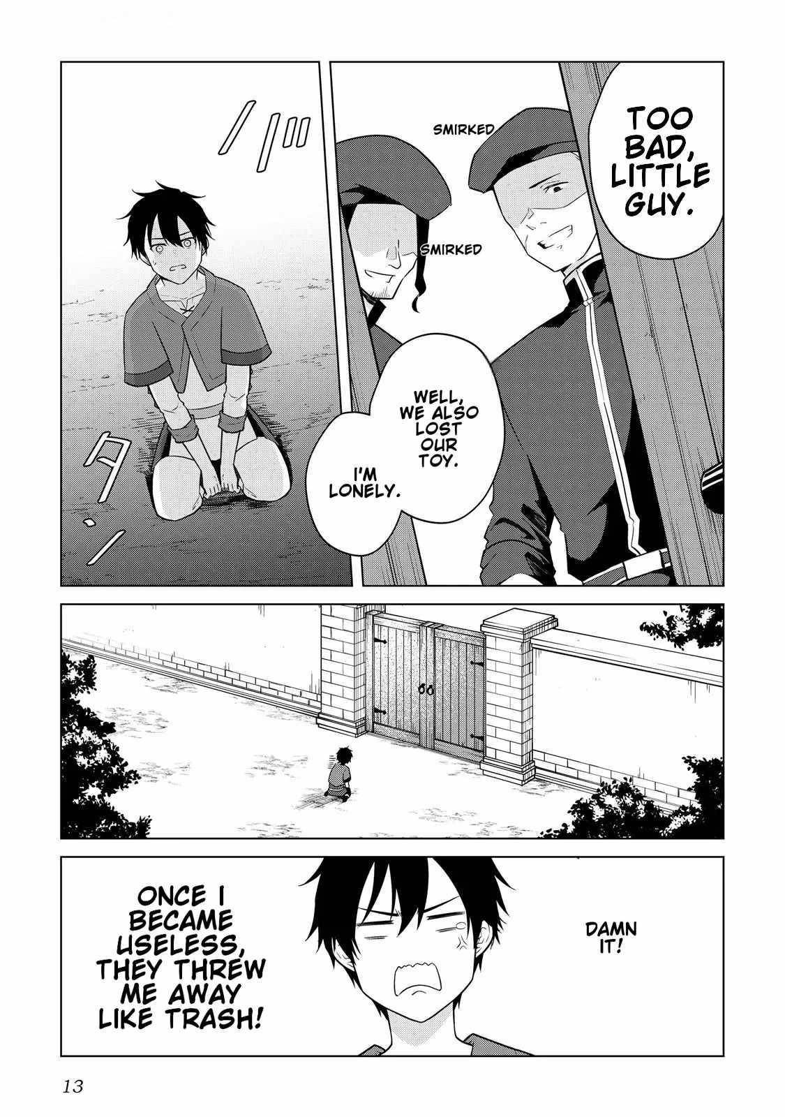 My Trash Gift as a Disowned Nobleman Is Too Strong! Chapter 1 - Page 11 in English