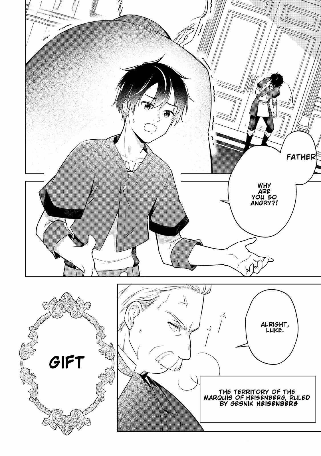 My Trash Gift as a Disowned Nobleman Is Too Strong! Chapter 1 - Page 4 in English