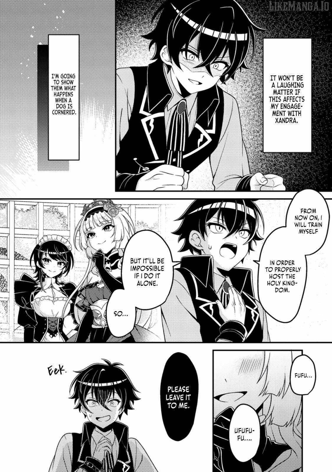 The Incompetent Villainous Prince Wants to Survive ~I Was Reincarnated Into a Romance RPG as a Mob Villain, but I Will Ignore the Original Work and Aim to Become the Strongest~ Chapter 10.2 - Page 11 in English