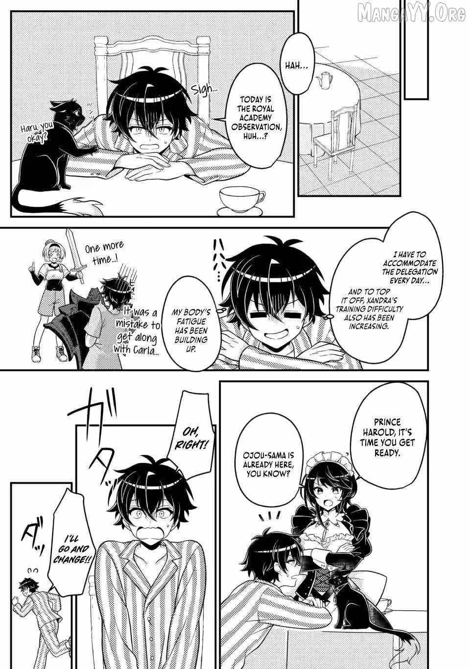 The Incompetent Villainous Prince Wants to Survive ~I Was Reincarnated Into a Romance RPG as a Mob Villain, but I Will Ignore the Original Work and Aim to Become the Strongest~ Chapter 14.2 - Page 10 in English