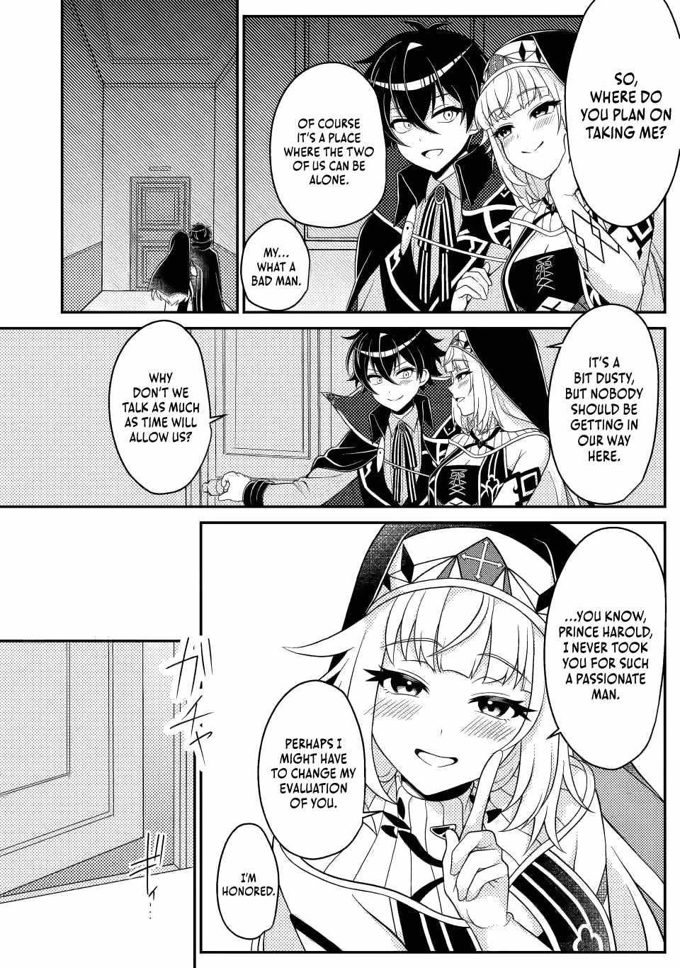 The Incompetent Villainous Prince Wants to Survive ~I Was Reincarnated Into a Romance RPG as a Mob Villain, but I Will Ignore the Original Work and Aim to Become the Strongest~ Chapter 14.3 - Page 5 in English