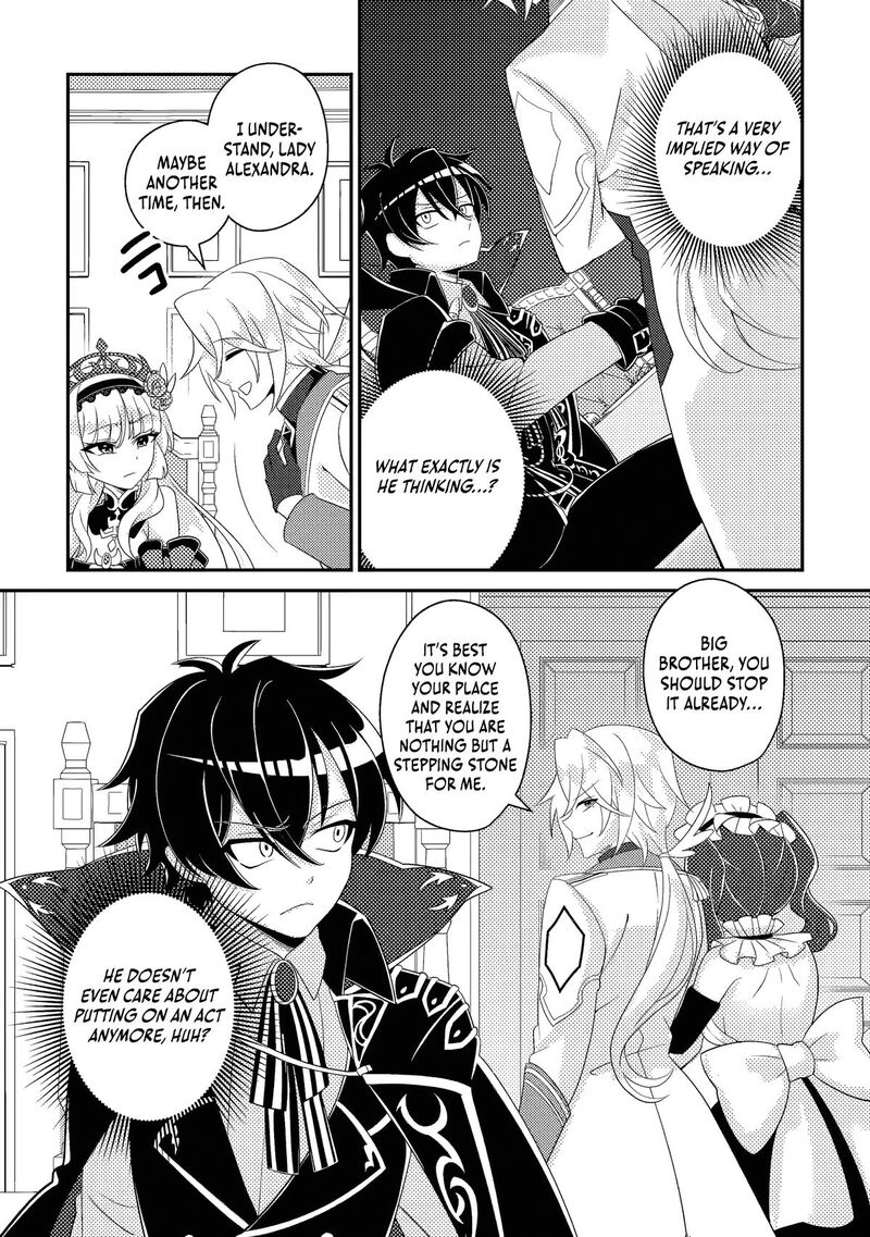 The Incompetent Villainous Prince Wants to Survive ~I Was Reincarnated Into a Romance RPG as a Mob Villain, but I Will Ignore the Original Work and Aim to Become the Strongest~ Chapter 17.2 - Page 3 in English